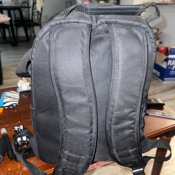 Black camera backpack - Picture 2 of 3